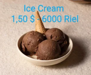 Siem Reap Four Leaf Clover Ice Cream