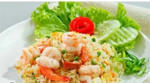 Fried Rice with Shrimp - Four Lea Clover Siem Reap